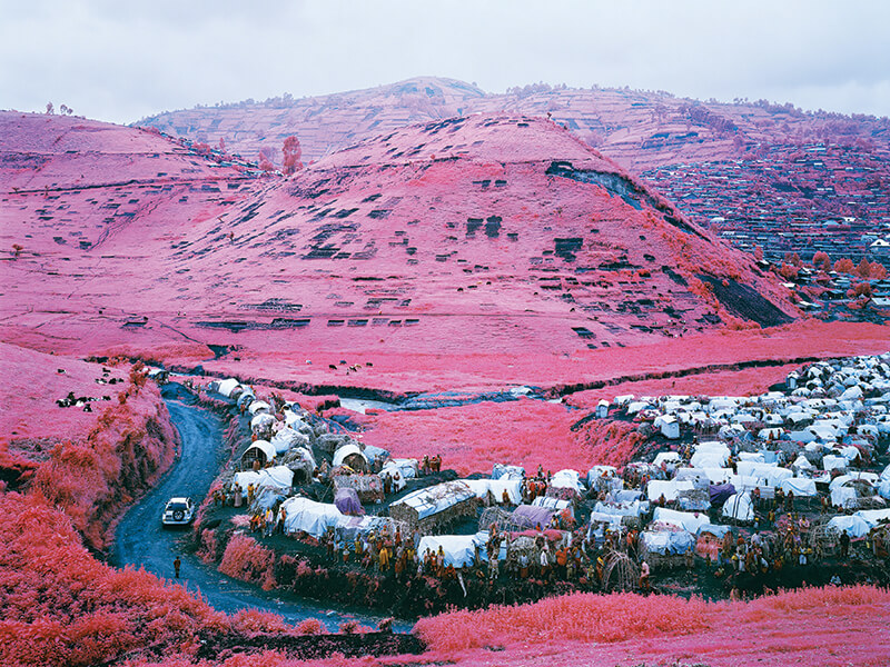 "Thousands are Sailing I," a photograph by Richard Mosse.