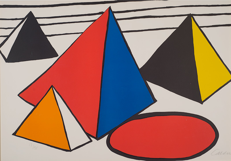 Calder, Four Pyramids