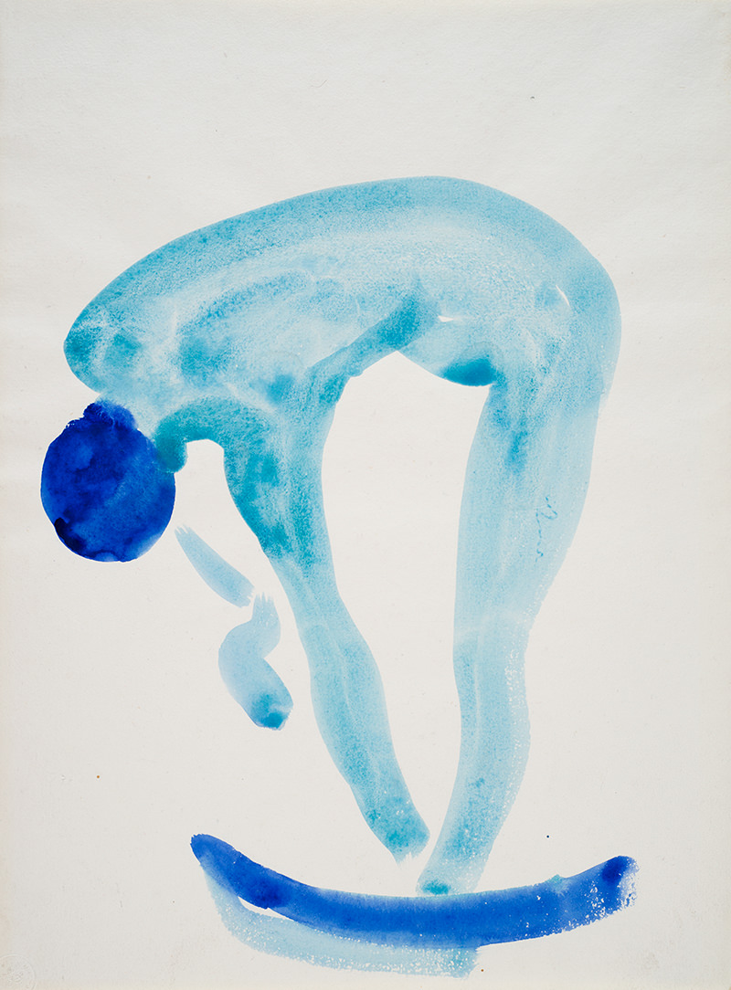 O'Keeffe, Blue Nude