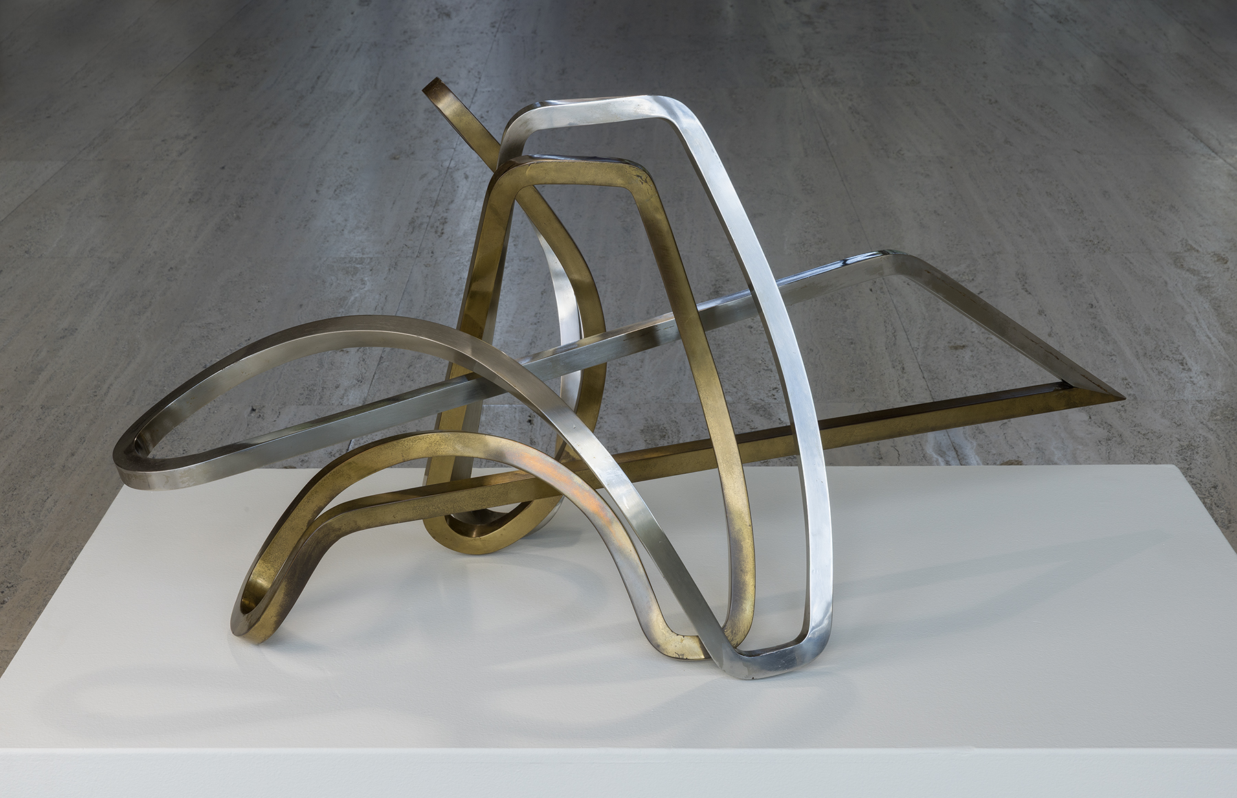 "Composition 19" (1961), a steel and brass sculpture by Mary Callery.